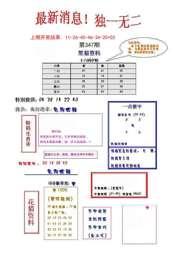 347期独一无二[图]