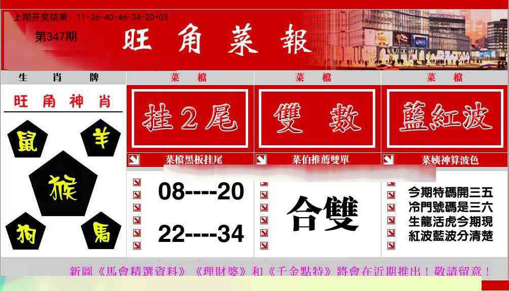 347期旺角菜报[图]